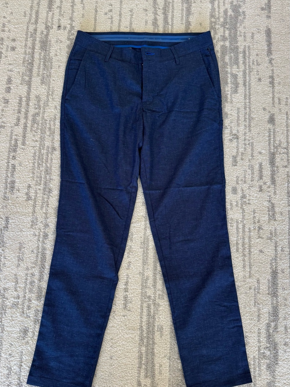 Men's Dark Navy Chino Pants